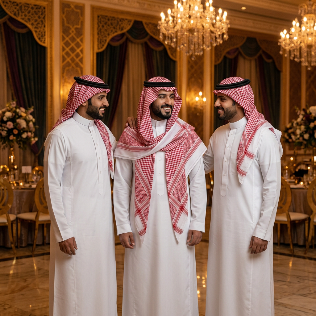 في الأعراس والمناسبات