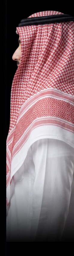 تفاصيل الشماغ الإنجليزي الأحمر VIP